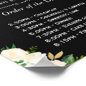 アイボリーフローラ文字列日記号の灯列 ポスター (角)