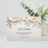 アイボリーフローラ離れ金ゴールド詳細エンクロージャカード エンクロージャーカード (スタンド正面)