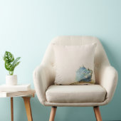 アイボリーブルーヴィンテージシーセルビーチハウス クッション (椅子)