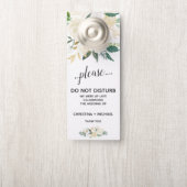 アイボリーブーケ |の結婚ゲストは応答不可 ドアノブサイン (ノブ)