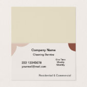 アイボリープロフェッショナル清掃サービス 名刺 (外部フラット)