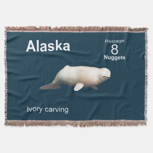 アイボリーベルガ スローブランケット (正面)