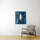 アイボリーベルーガ – アラスカ送料 タペストリー (インサイチュ)