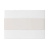 アイボリーベージュモダンエッジエレガントモノグラ結婚ム 招待状ベリーバンド (裏面例)