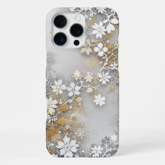  アイボリーペタル iPhoneケース (裏面)