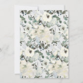アイボリーホワイトウォーター色フローラブライダルシャワーブランチ (裏面)