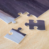 アイボリーホワイトオーキッドと薄紫レモンハウス ジグソーパズル (側面)