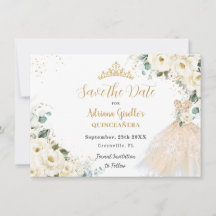 アイボリーホワイトフローラシャンパンドレスキンセアニラXV