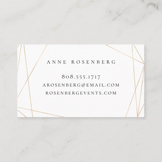 アイボリーホワイトプラムパープルフローラ 名刺 (裏面)