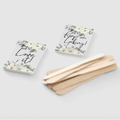 アイボリーホワイトローズフローラはドレスにYesを言う ハンドファン (組立なし)