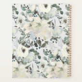 アイボリーホワイトローズフローラ結婚ズ プランナー手帳 (裏面)