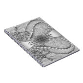 アイボリーホワイト結婚ズヴィンテージレース&パーズ ノートブック (右側)