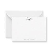 アイボリーマグノリアシンプルクラスエレガントなウェディングカップル