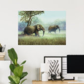 アイボリーミスト ポスター (ホームオフィス)