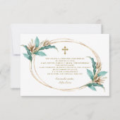 アイボリーミントフローラグラシアスコンオーガシオンバウティゾ サンキューカード (正面)