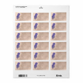 アイボリーメイクアップラッシュヘアドライザーマーメイドRSVP ラベル (フルシート)