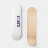 アイボリーモダン名 |クラシックトレンディー スケートボード (正面)