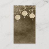 アイボリーランタンテーブルカード プレイスカード (裏面)