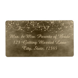 アイボリーランタンラベル ラベル