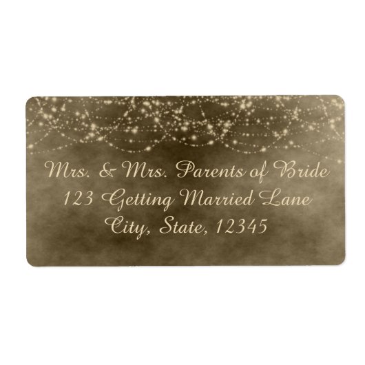 アイボリーランタンラベル ラベル (正面)