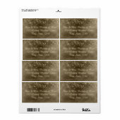 アイボリーランタンラベル ラベル (フルシート)