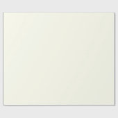 アイボリー光沢ラッピング紙 ラッピングペーパー (フラット)