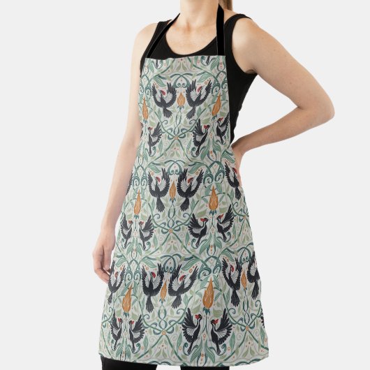 アイボリー入りキツツキ エプロン (インサイチュ)