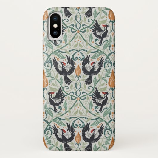 アイボリー入りキツツキ Case-Mate iPhoneケース (裏面)