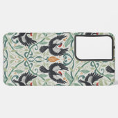 アイボリー入りキツツキ SAMSUNG GALAXYケース (裏面横)