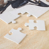 アイボリー勘定書を出されたキツツキ1829年、(プリント) ジグソーパズル (側面)