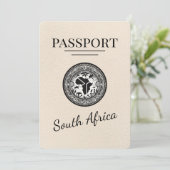 アイボリー南アフリカ旅券 セーブザデート (スタンド正面)