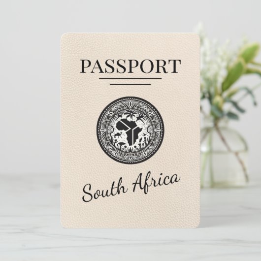 アイボリー南アフリカ旅券 セーブザデート (スタンド正面)