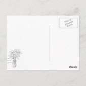 アイボリー嫁 ポストカード (裏面)