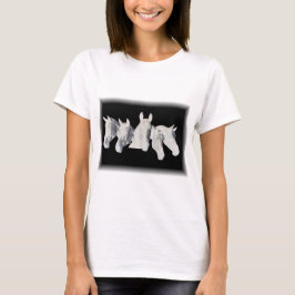 「アイボリー彫り」 Tシャツ