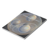 アイボリー惑星 ノートパッド (回転)