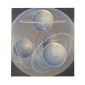 アイボリー惑星 ノートパッド (正面)