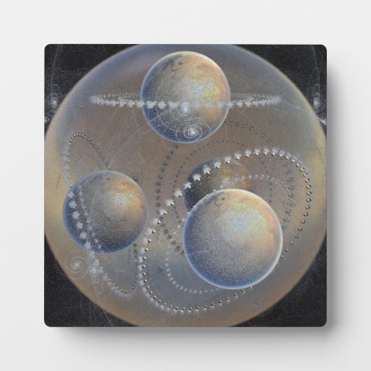 アイボリー惑星 フォトプラーク (正面)