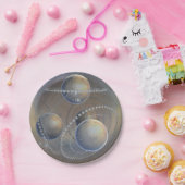 アイボリー惑星 ペーパープレート (パーティー)