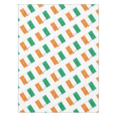 アイボリー海岸国旗の地図スタイリッシュ愛国的なイヴォリアン テーブルクロス (正面)