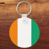 アイボリー海岸国旗 キーホルダー (正面)