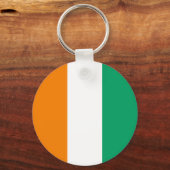 アイボリー海岸国旗 キーホルダー (裏面)