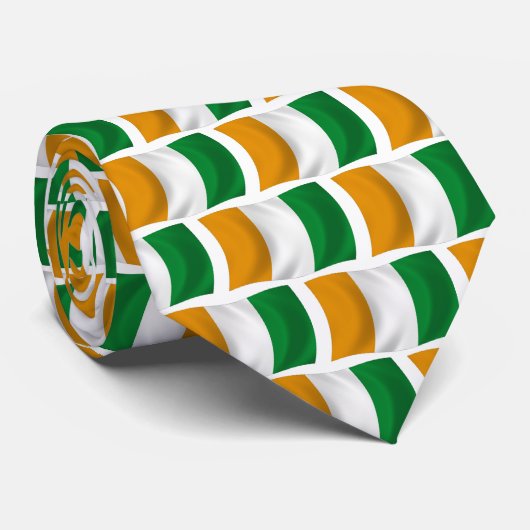 アイボリー海岸国旗 – コートジボワール共和国 ネクタイ (ロール)