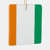 アイボリー海岸国旗 セラミックオーナメント (右)