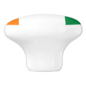 アイボリー海岸国旗 セラミックノブ (側面)