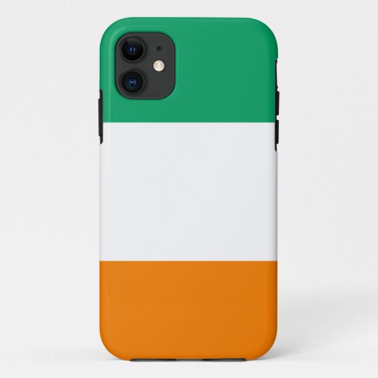 アイボリー海岸国旗 – ドレープドゥラコートジボワール Case-Mate iPhoneケース (裏面)