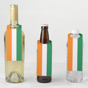 アイボリー海岸国旗 ボトルネックタグ