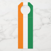 アイボリー海岸国旗 ボトルネックタグ (裏面)