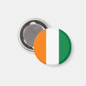 アイボリー海岸国旗 マグネット (正面/裏面)