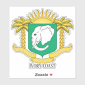 アイボリー海岸国軍愛国者コート シール (シート)