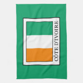 アイボリー海岸 キッチンタオル (縦)